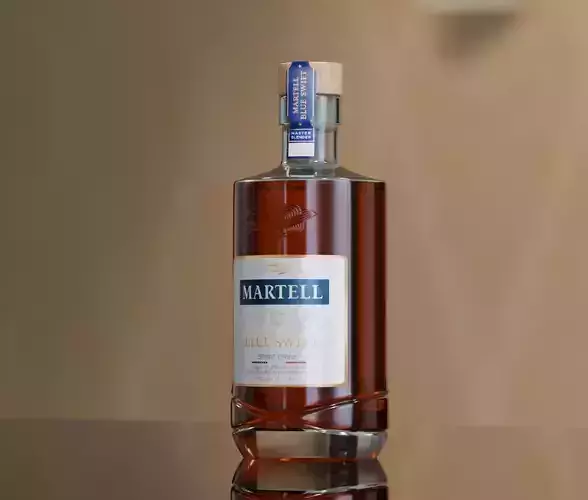 MARTELL BLUE SWIFT 3D MODEL 75CL 3D model