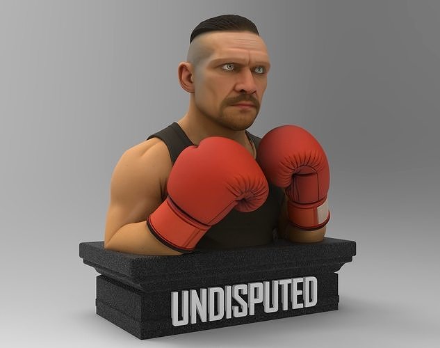 Undisputed World Champion Oleksandr Usyk 3D print model