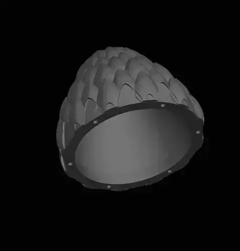 Dragon egg model 