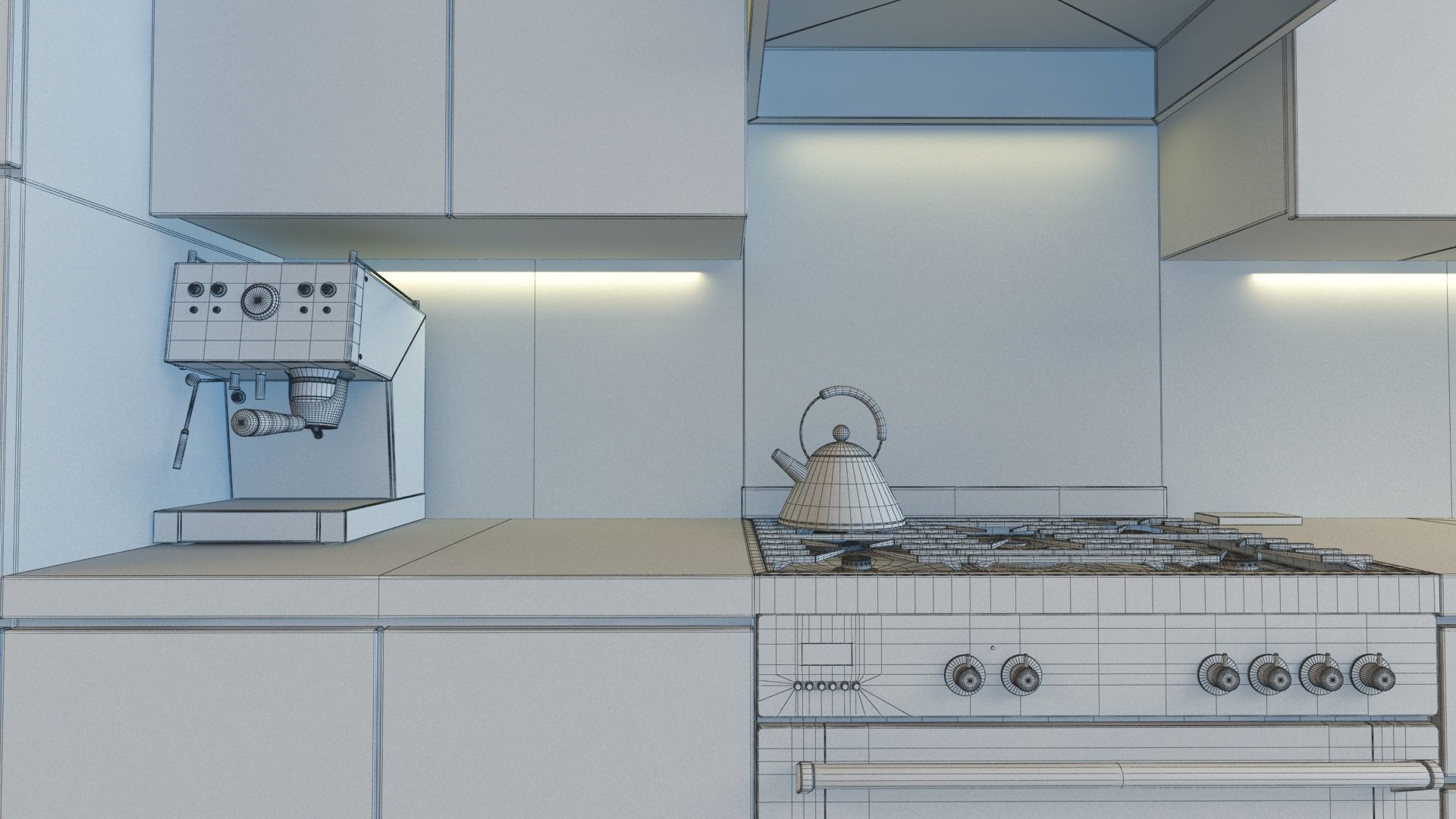 Villa Design 3D model_17