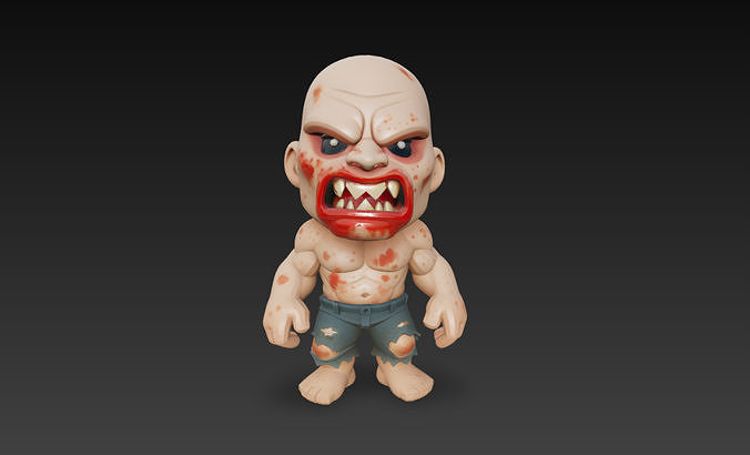 The Breaker from Days Gone keychain and a Diorama model 3D print model