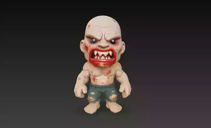 The Breaker from Days Gone keychain and a Diorama model