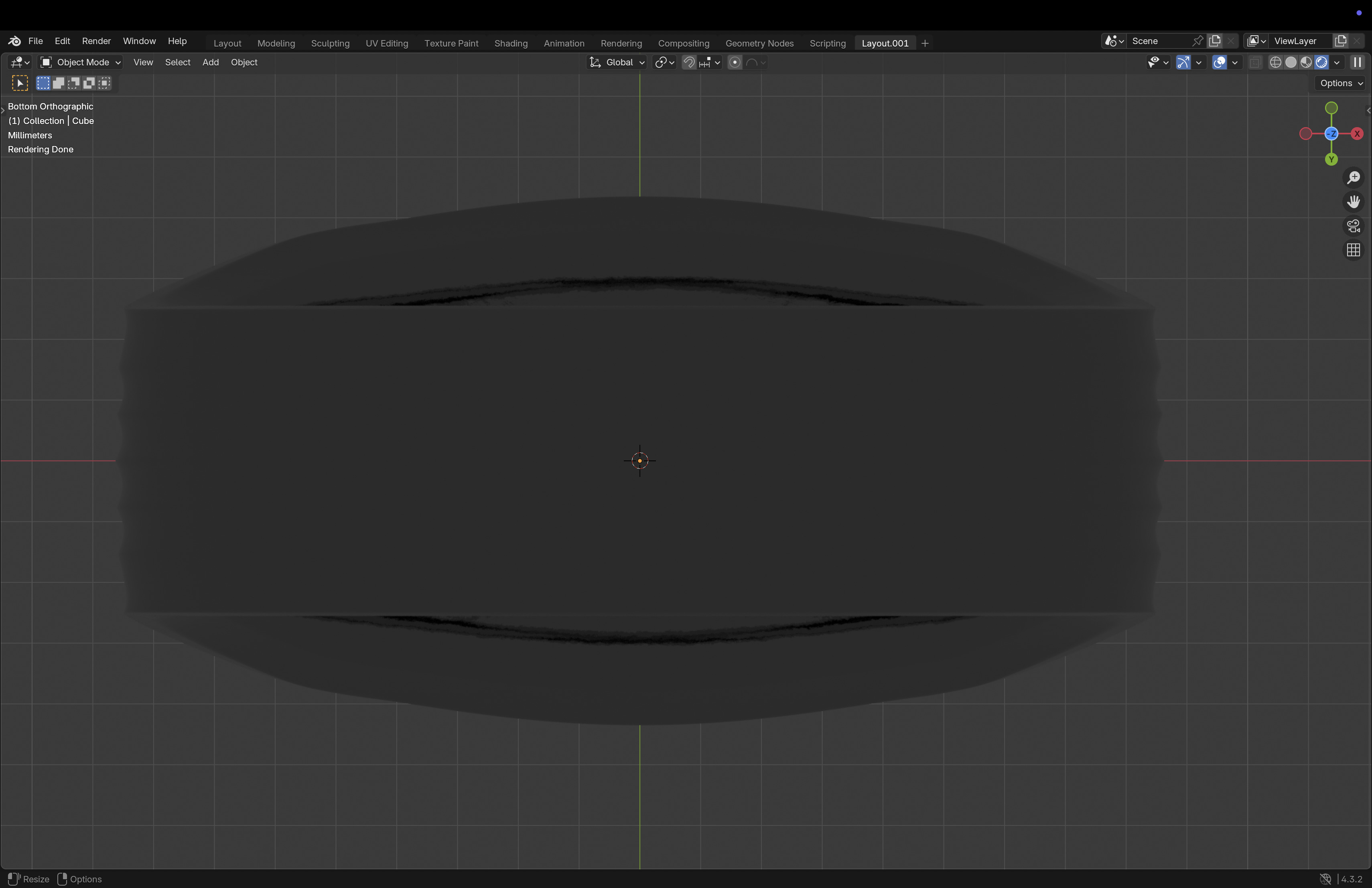 Emerald Signet Ring Low-poly 3D model_10