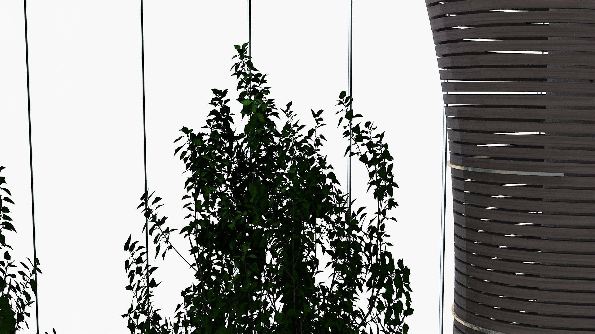 Indoor Pool with Patio Set 3D model_13