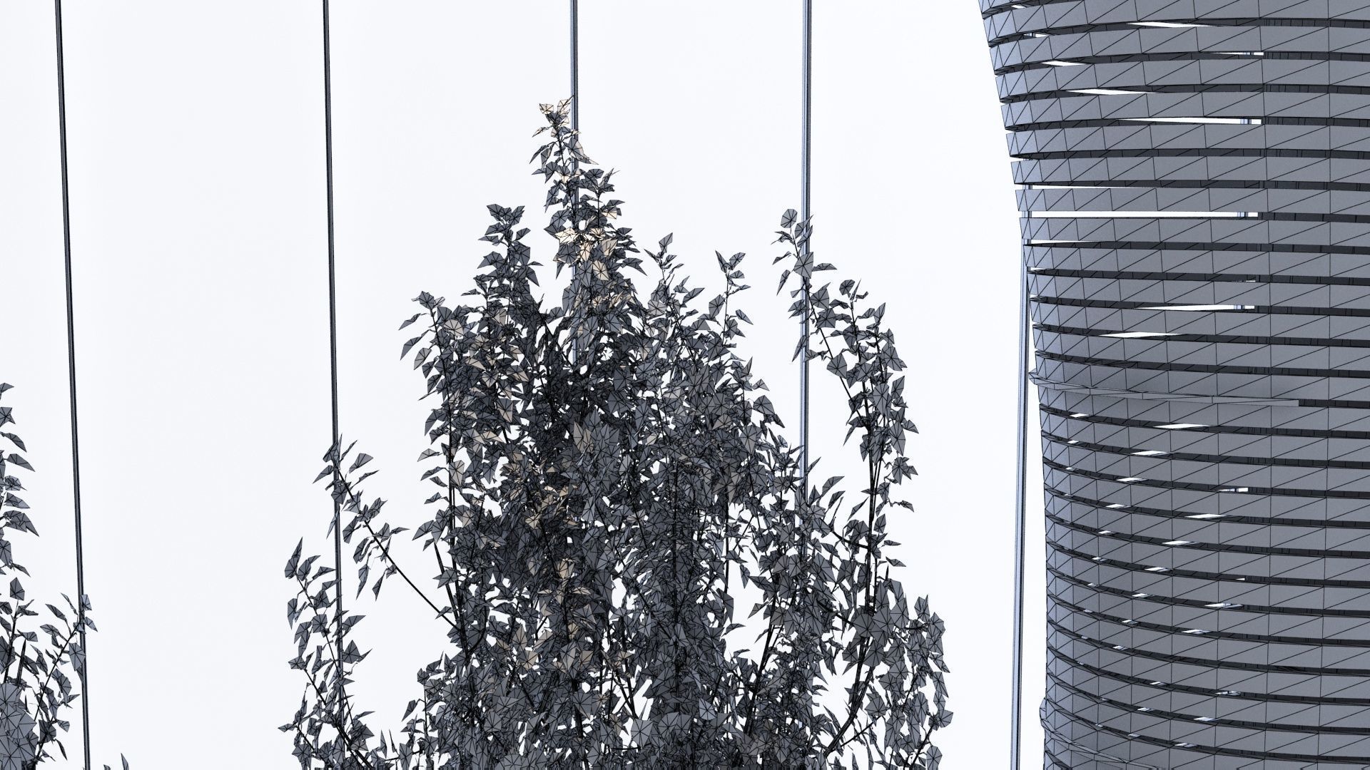 Indoor Pool with Patio Set 3D model_14