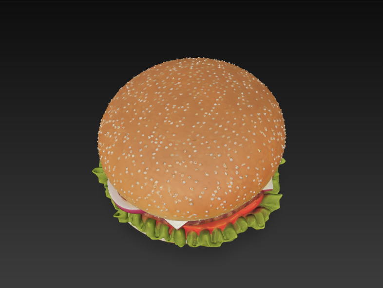Hamburger 3D print model_1