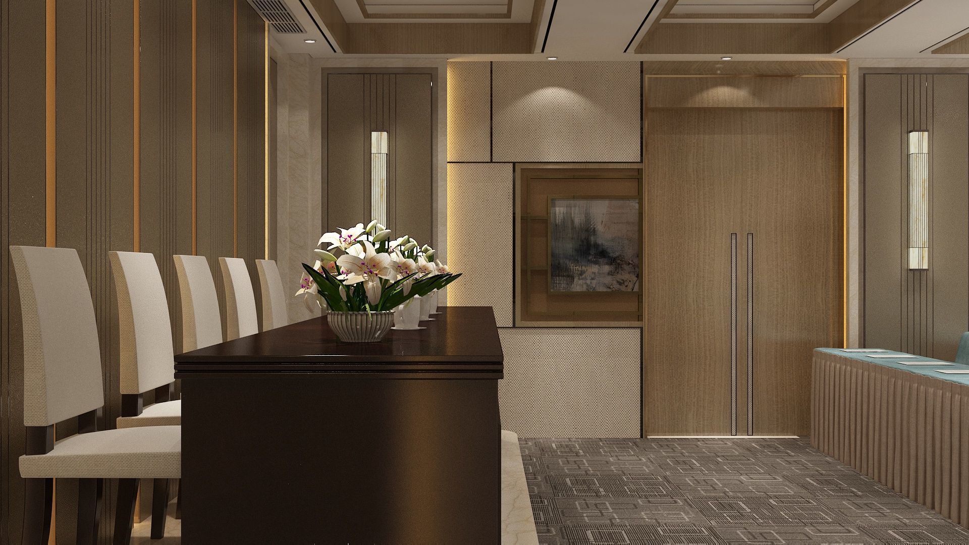 Conference Room 3D model_2