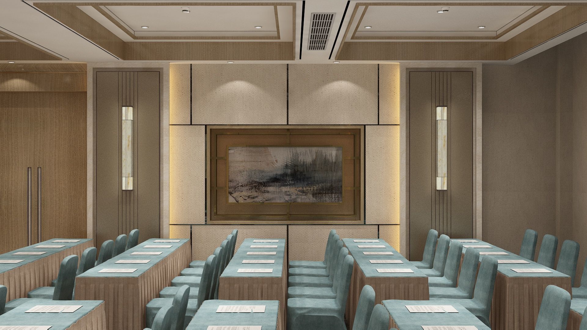 Conference Room 3D model_4