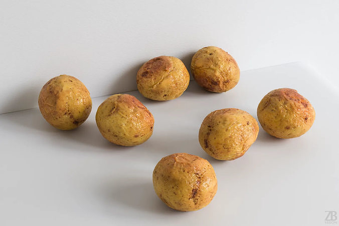 Potato 3D model