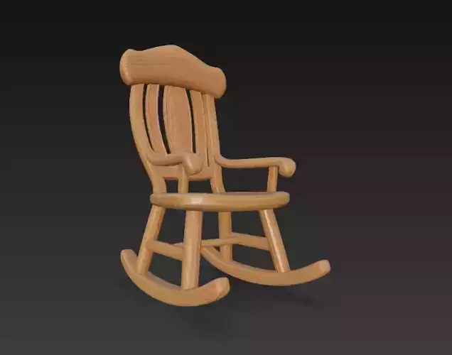 Classic swing chair 3D print model