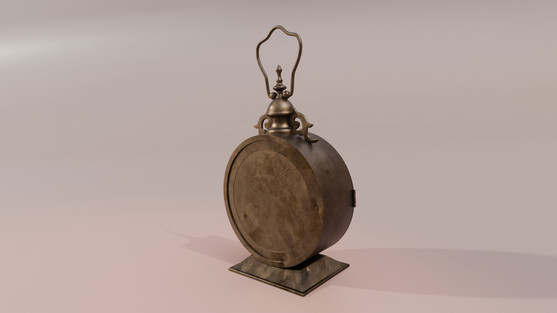 Vintage lantern Free low-poly 3D model_4