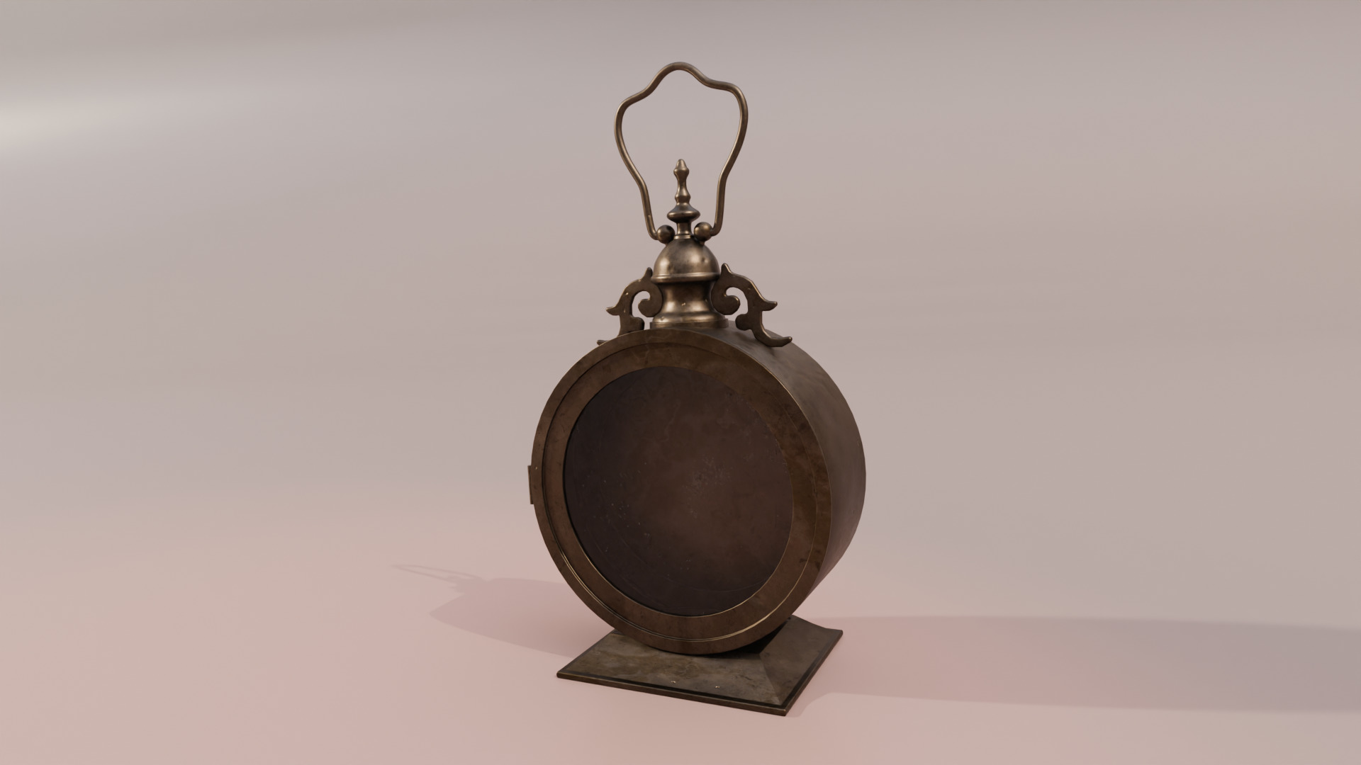 Vintage lantern Free low-poly 3D model_2