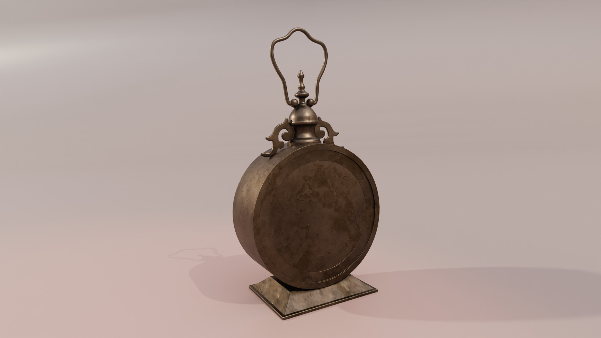Vintage lantern Free low-poly 3D model_3