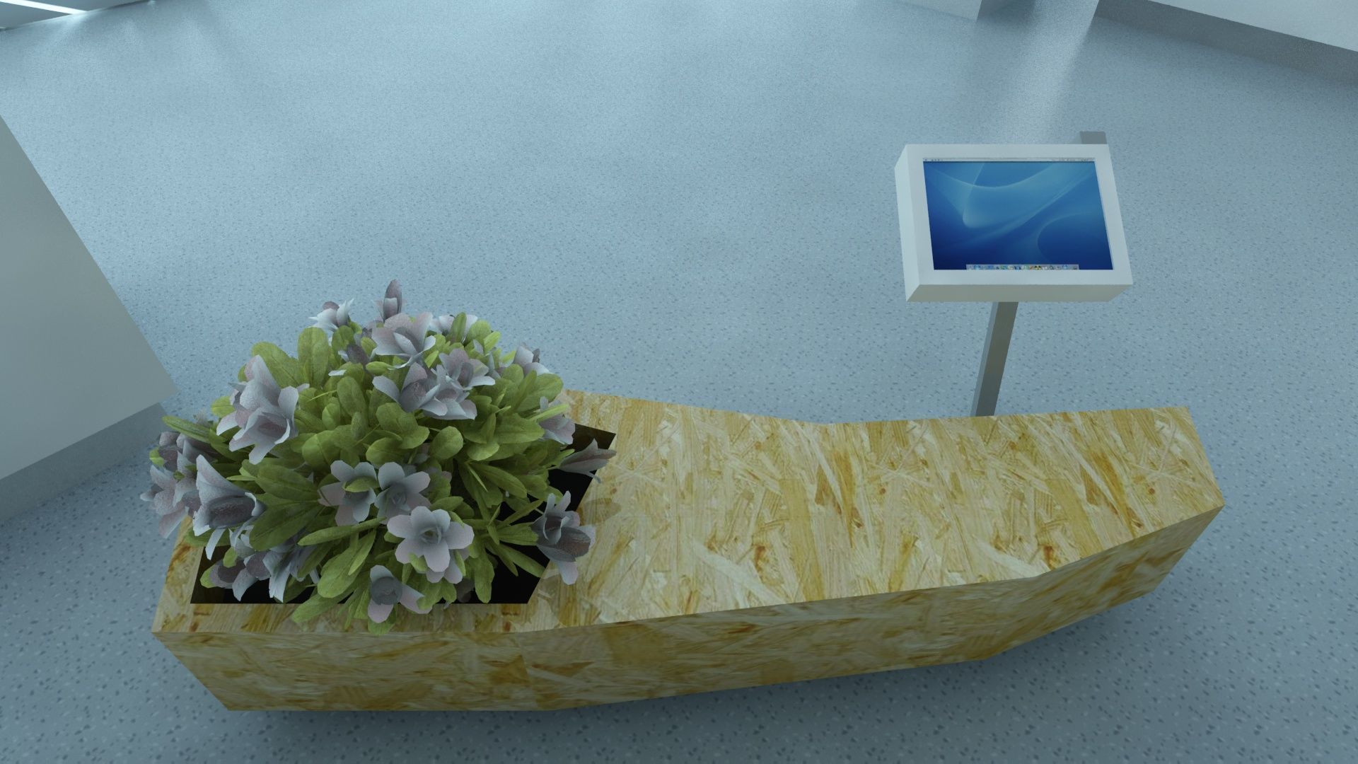 Exhabition Center and Showrooms for City Cycling 3D model_18