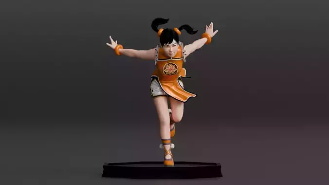 Ling Xiaoyu Tekken Fan Art Statue 