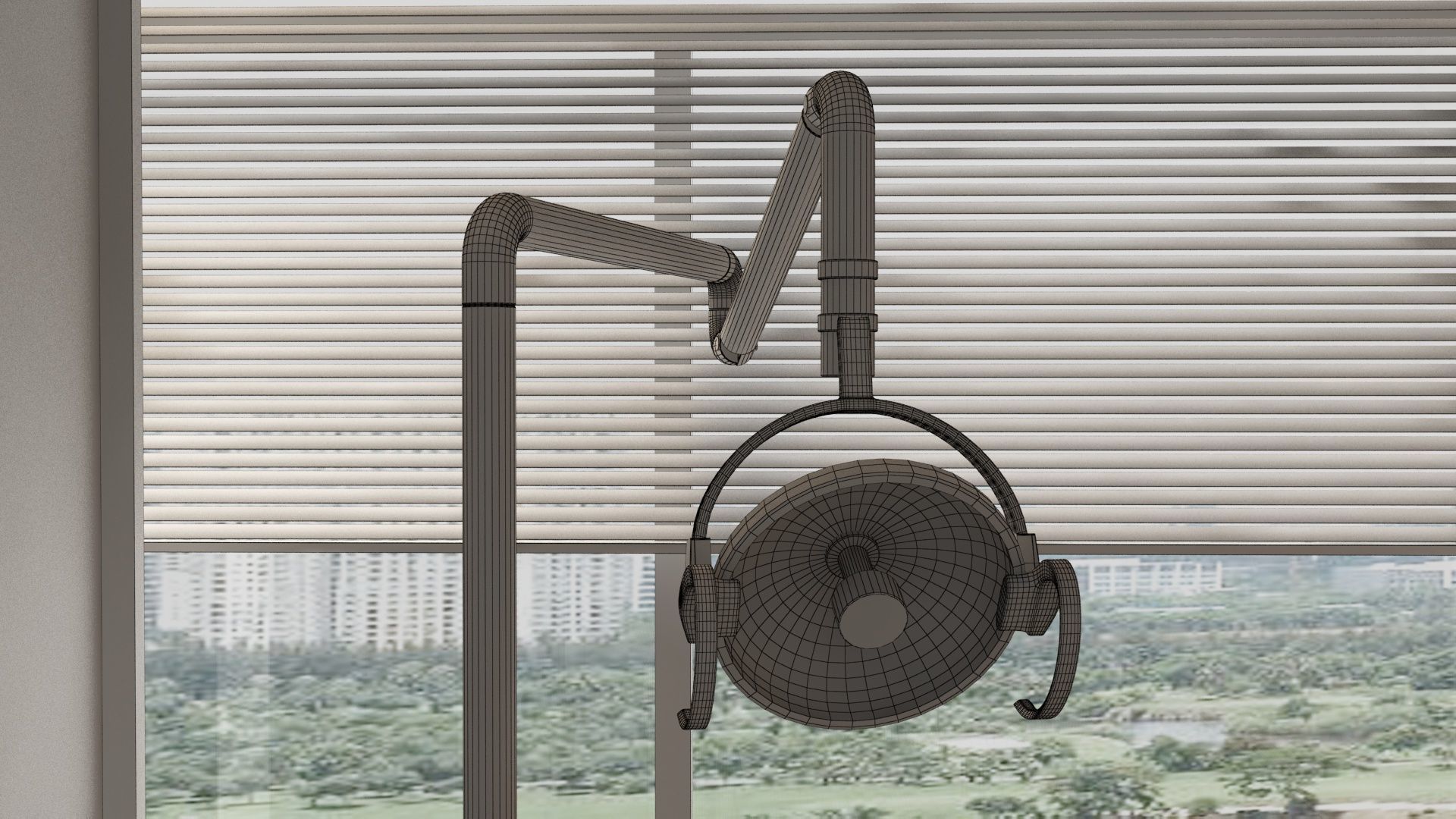 Dental Opearting Room and Lobby 3D model_7