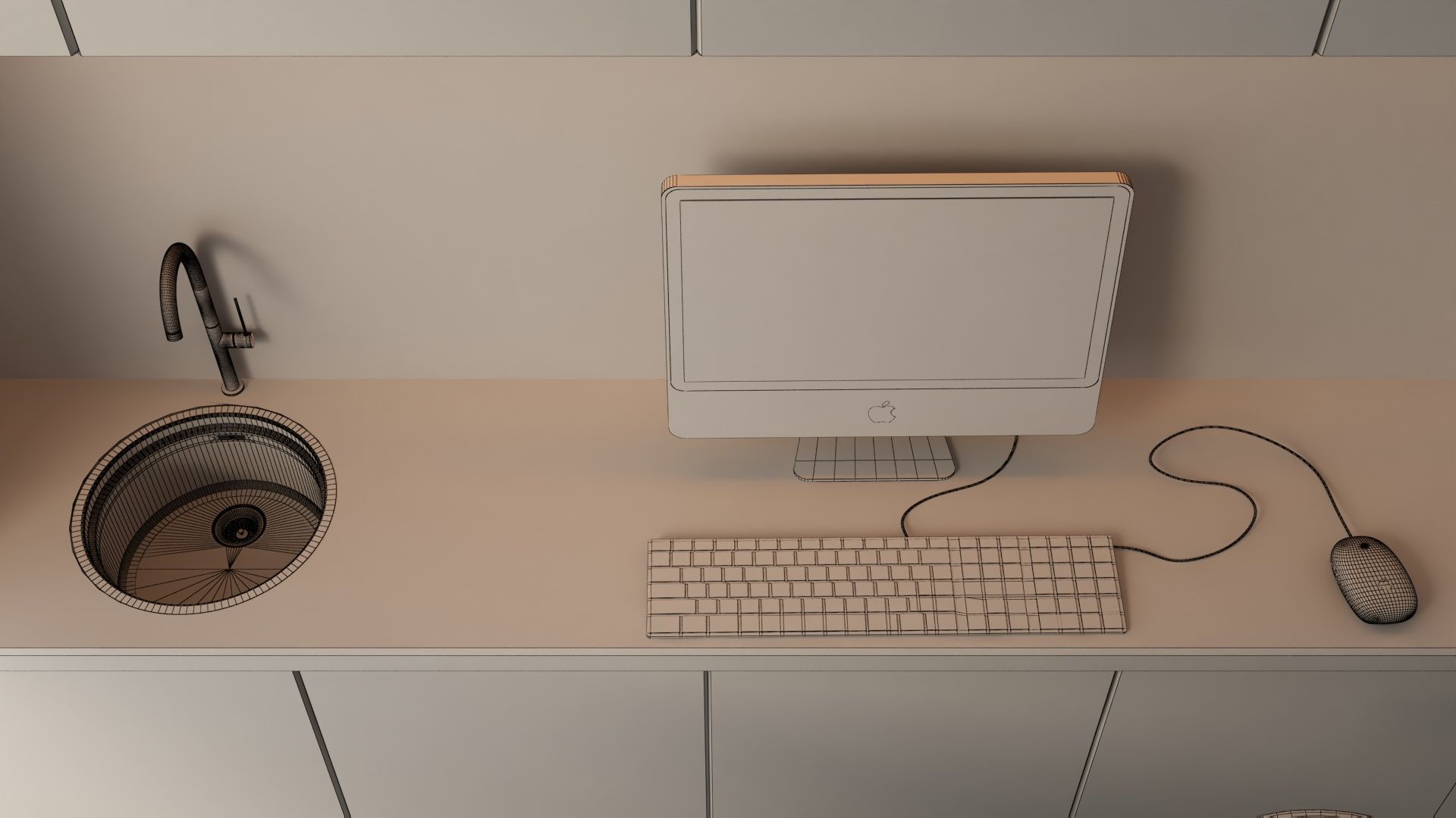 Dental Opearting Room and Lobby 3D model_9