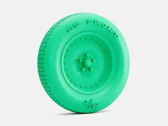 15x3 Center Line Auto Drag Wheel MT ET Front 26 Tire 3D print model
