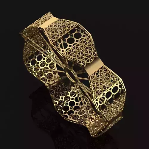 Beautiful Arabic Bangle - In 4 sizes