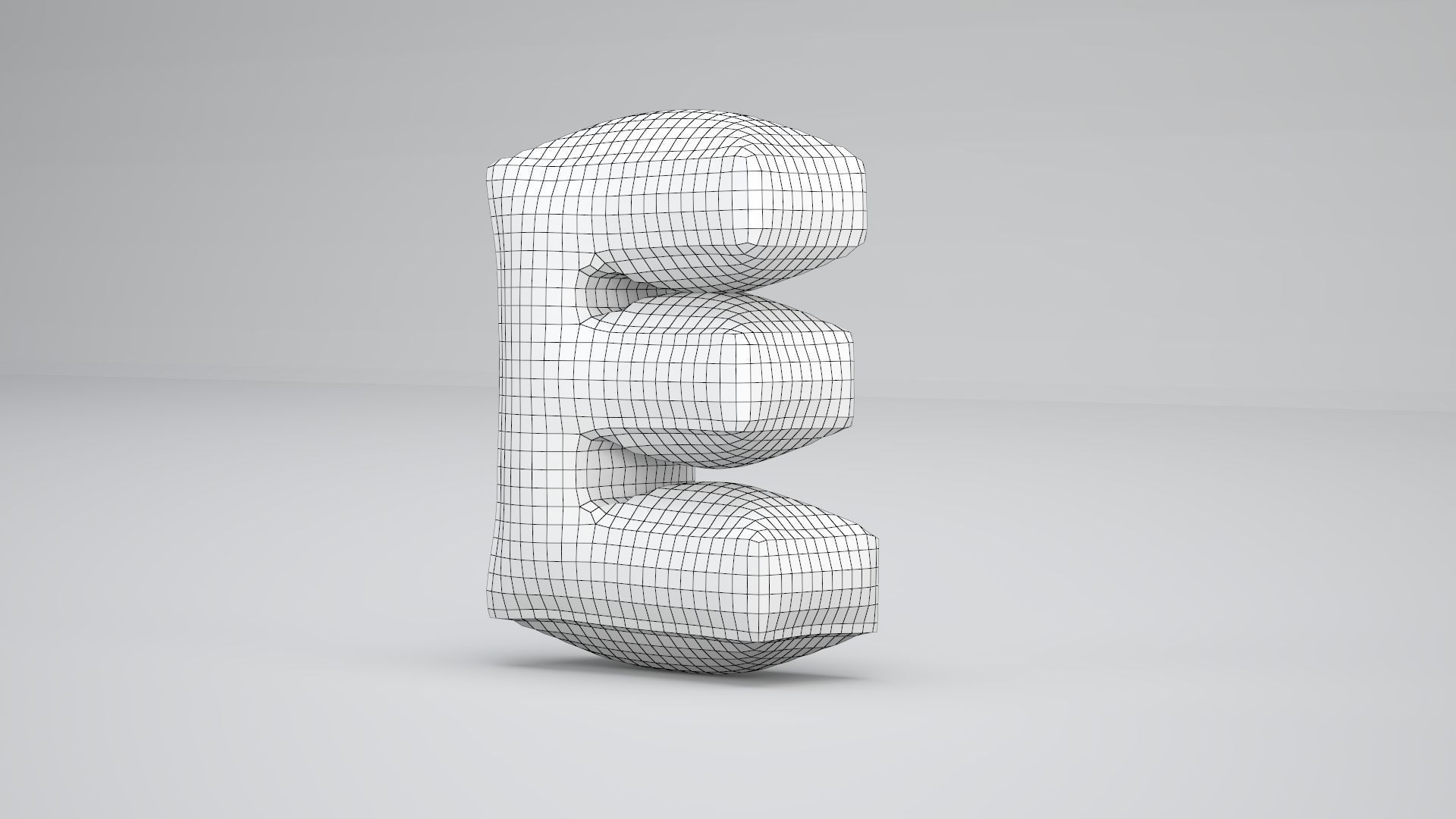 E Balloon Copper 3D model_8