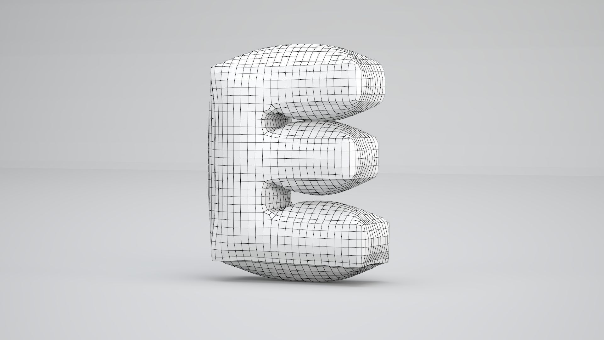 E Balloon Copper 3D model_6