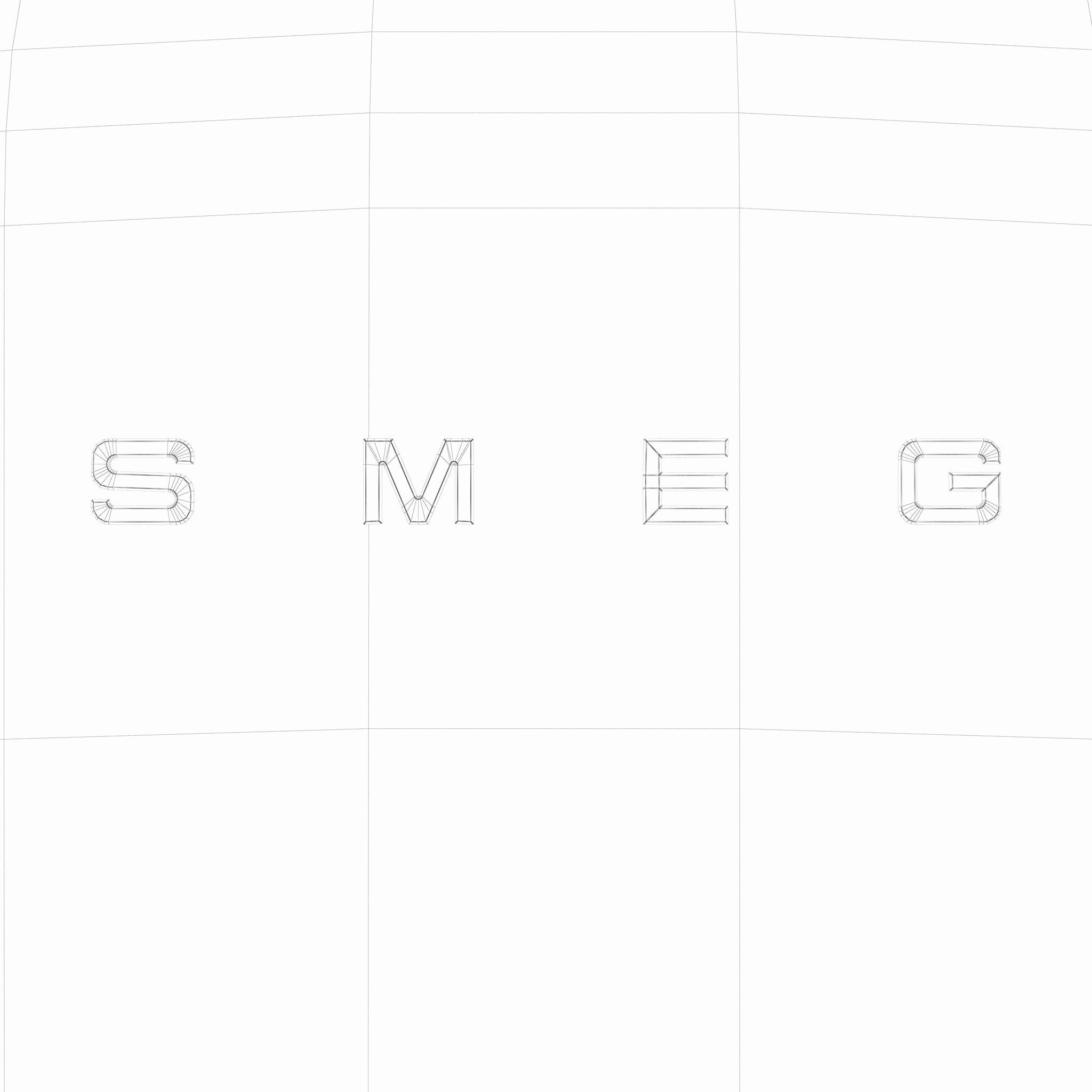 Smeg Refrigerator 3D model_4