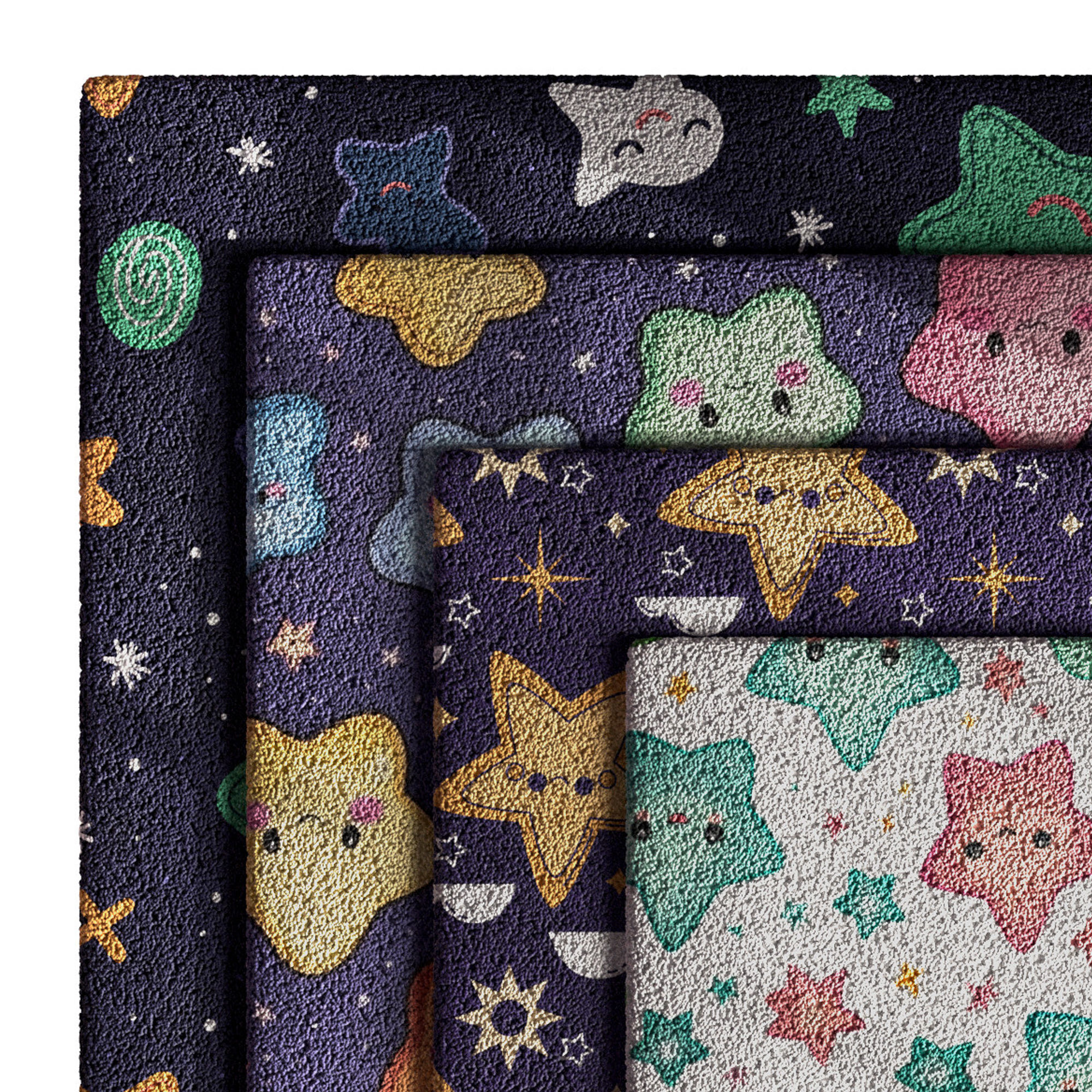 Kids Carpet Set 40 3D model_8