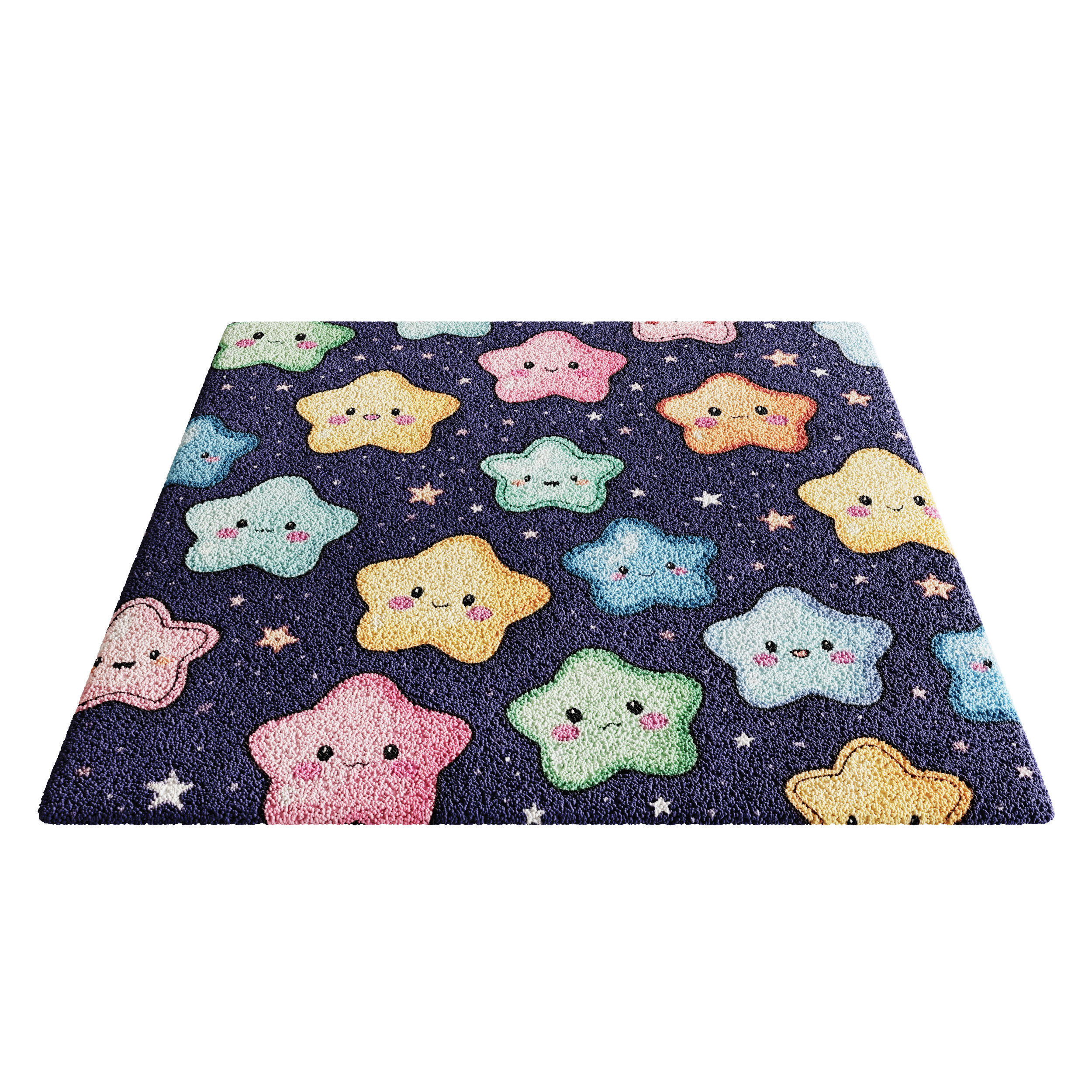 Kids Carpet Set 40 3D model_3