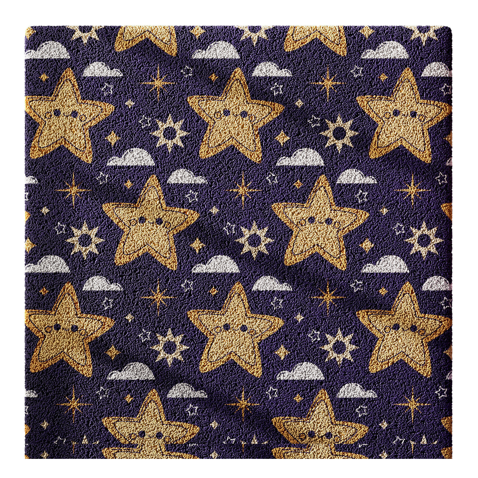 Kids Carpet Set 40 3D model_6