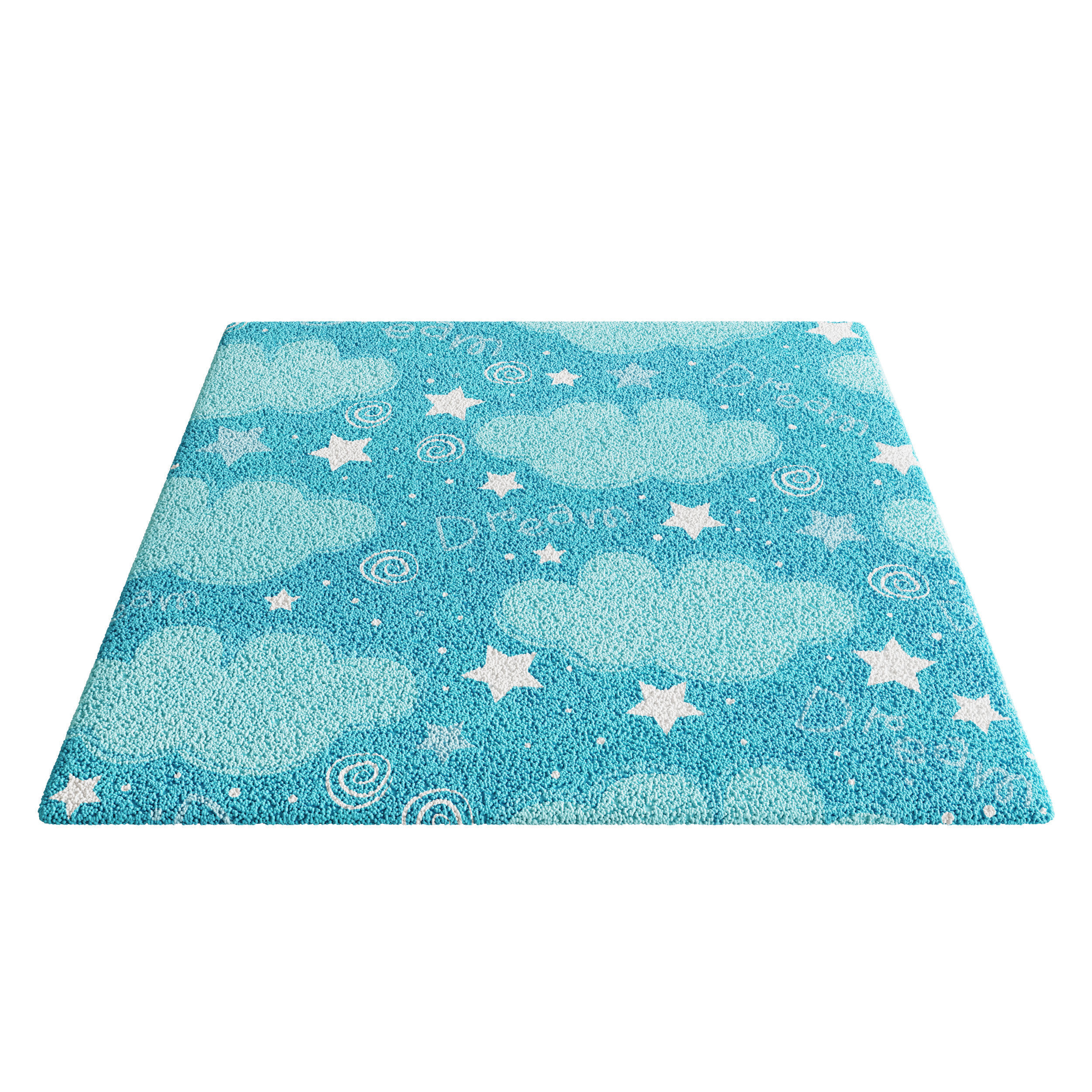 Kids Carpet Set 41 3D model_9