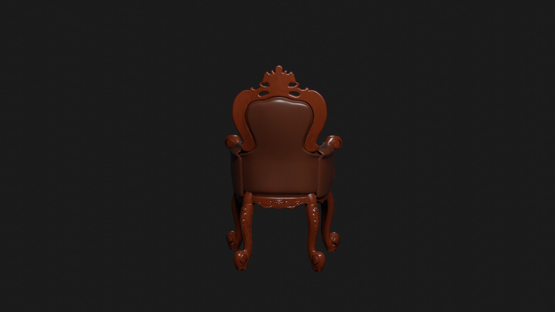 European Chair 3D model_5