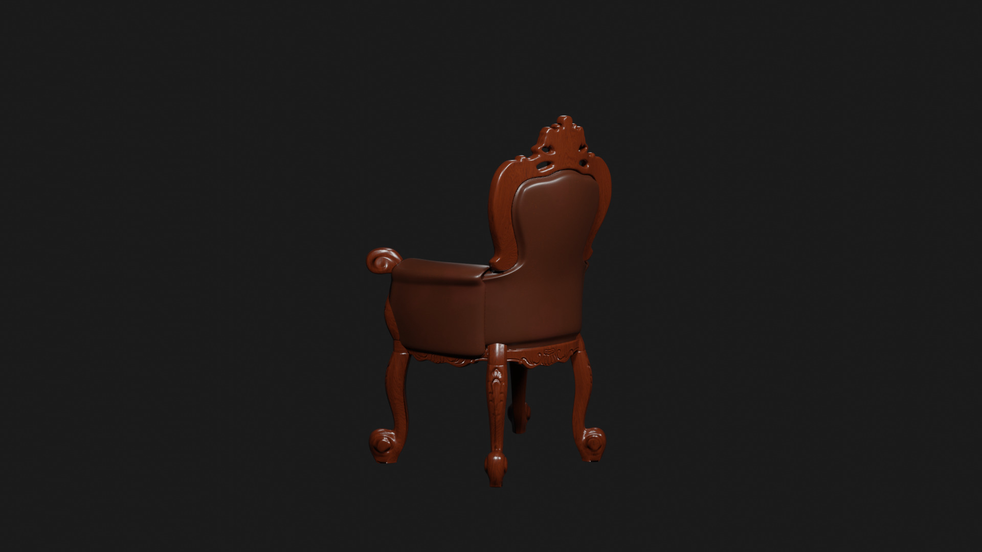 European Chair 3D model_6