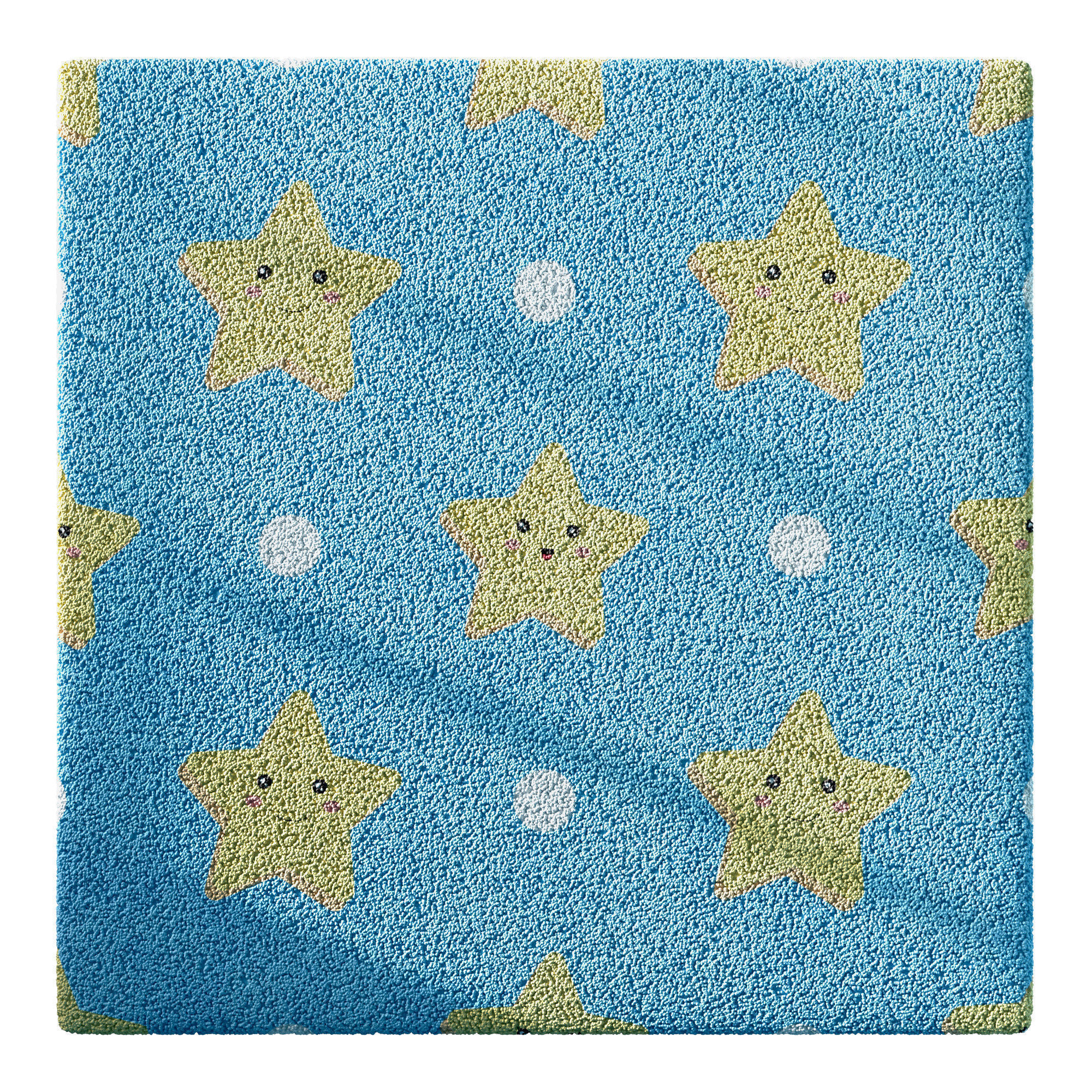 Kids Carpet Set 42 3D model_3