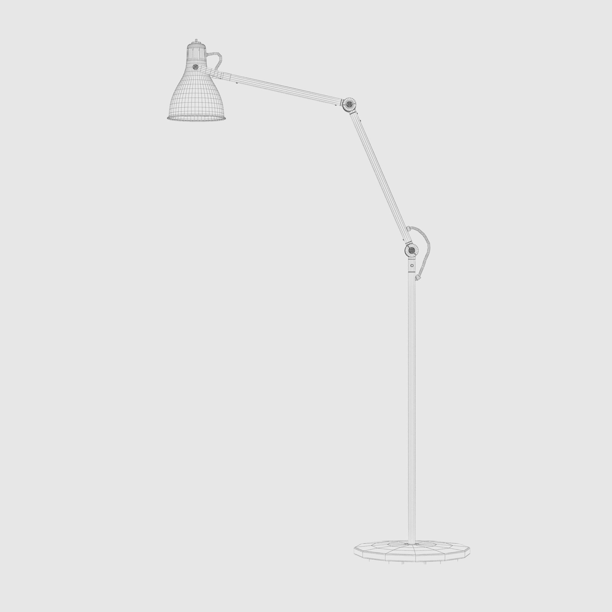 Floor Lamp 3D model_4