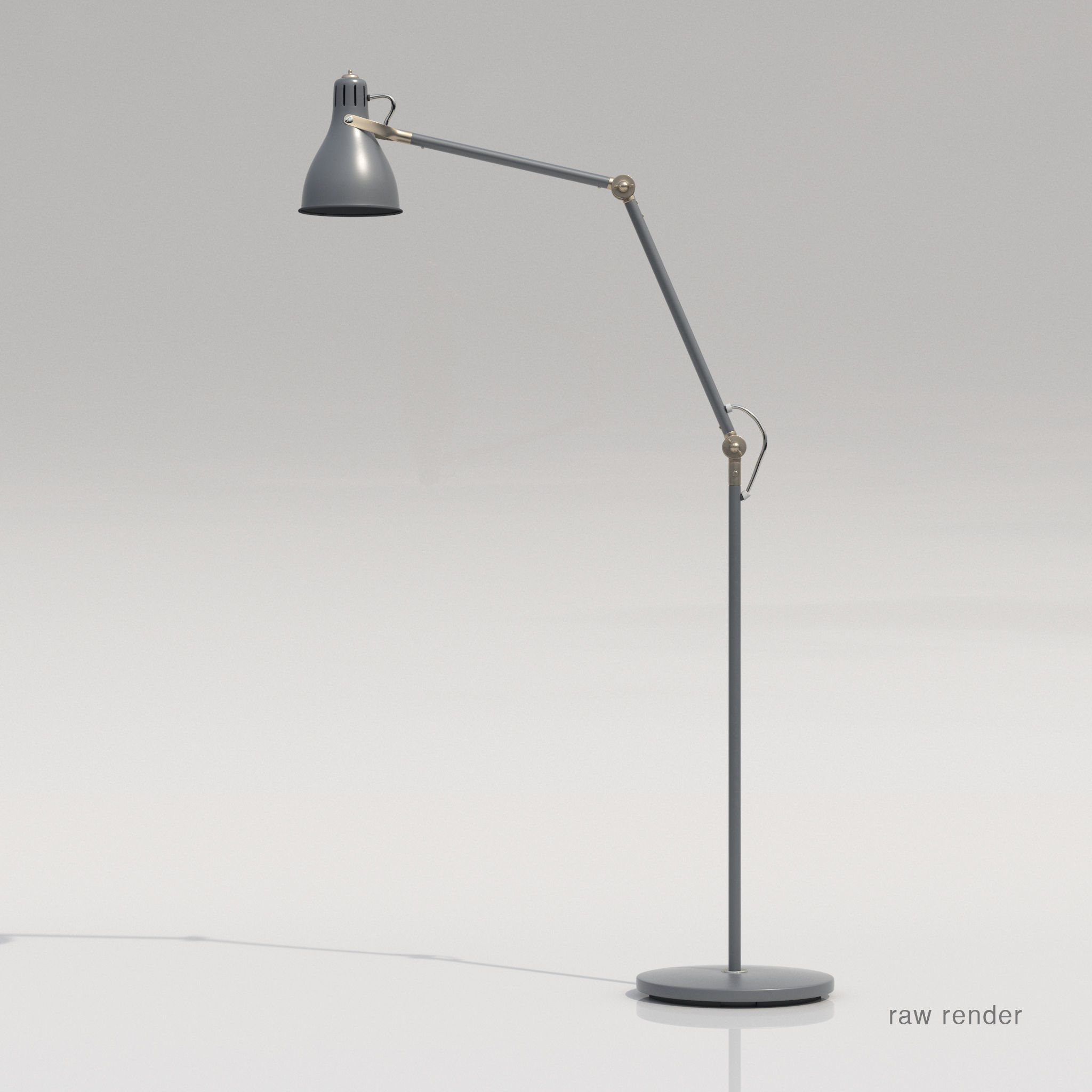 Floor Lamp 3D model_2