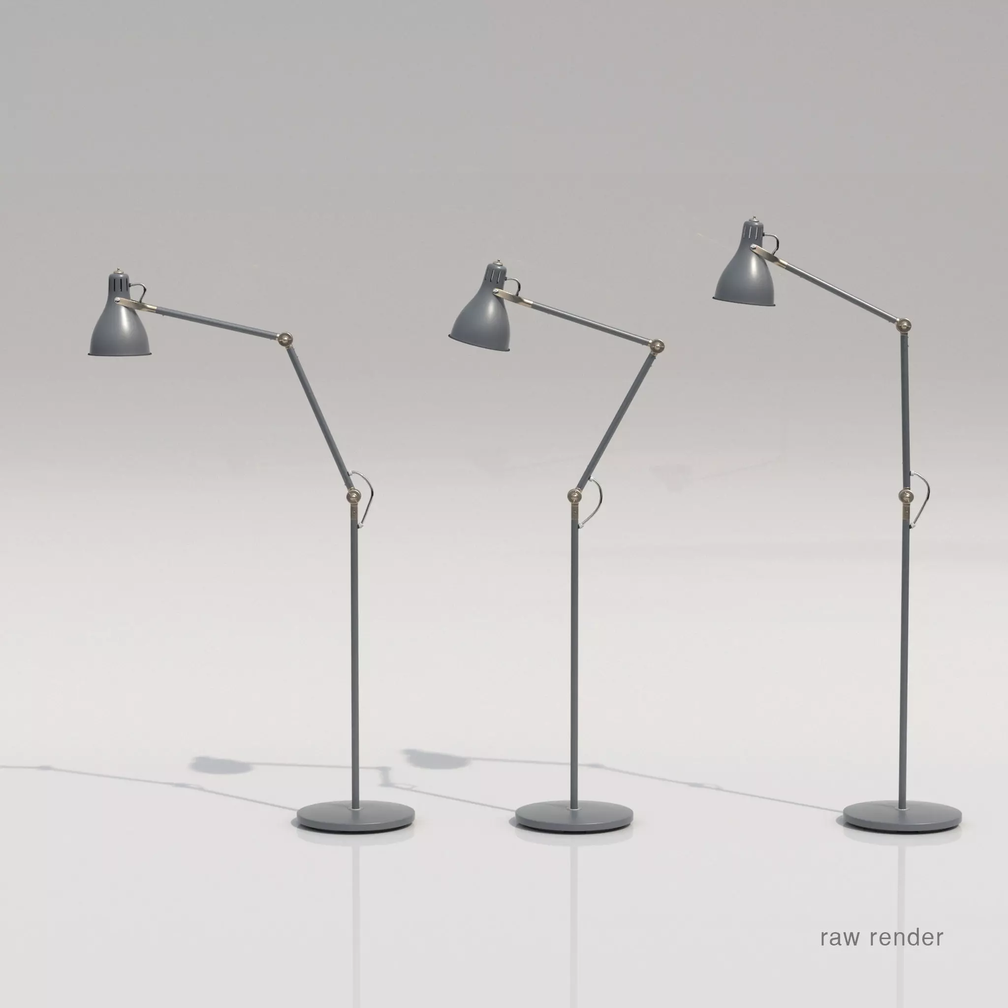 Floor Lamp 3D model_0