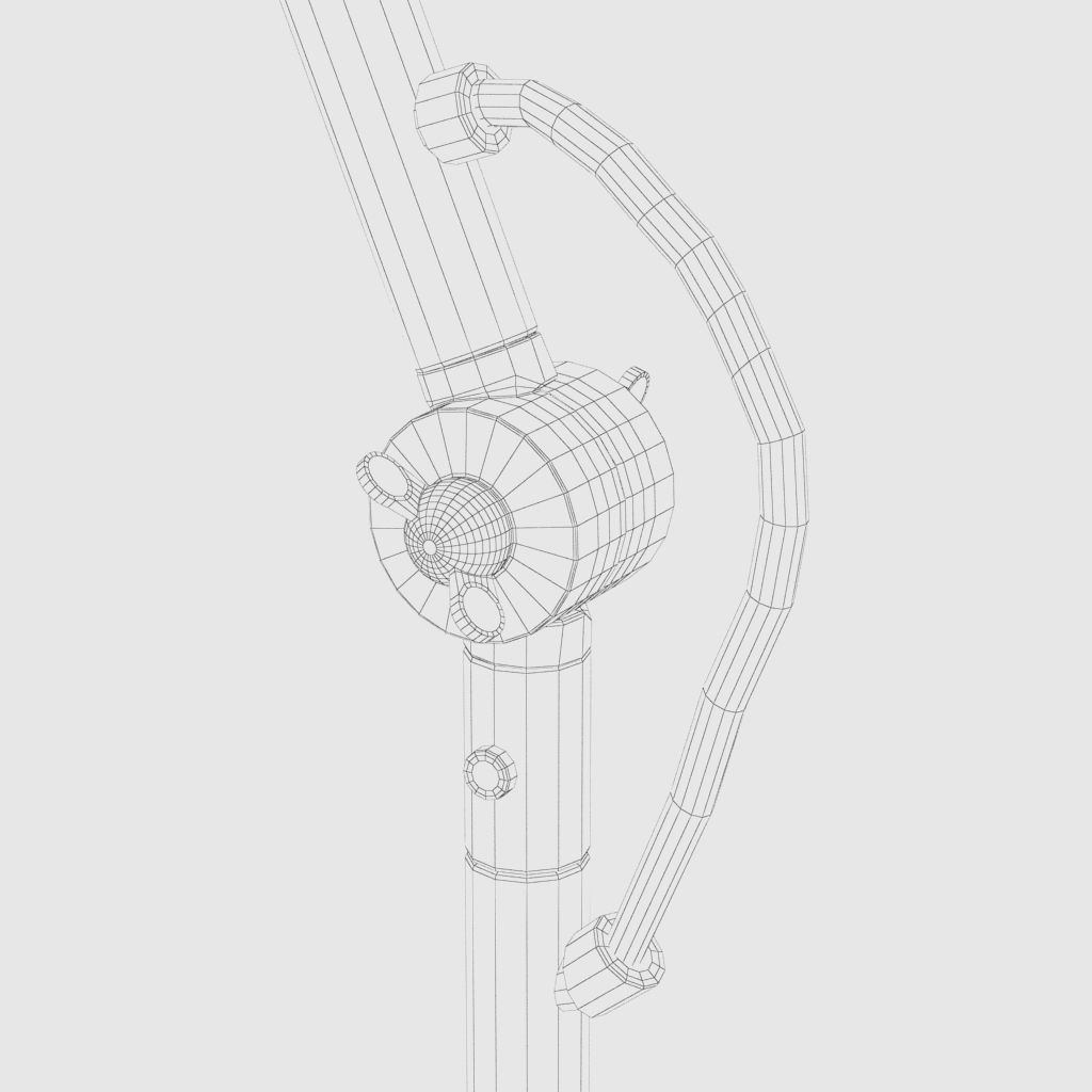 Floor Lamp 3D model_10