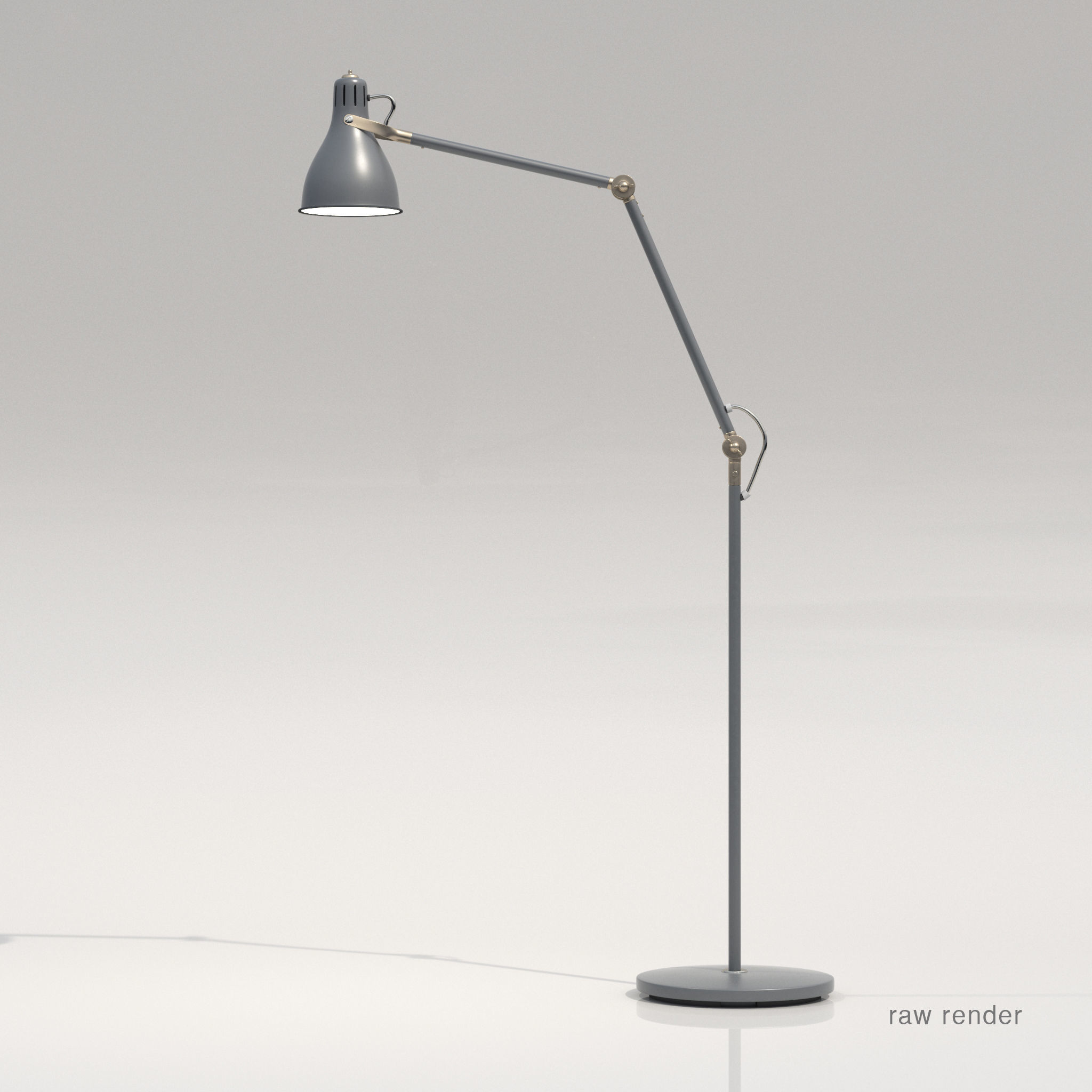 Floor Lamp 3D model_3