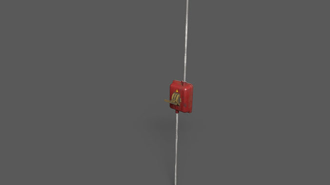 Light Switch Low-poly 3D model 3