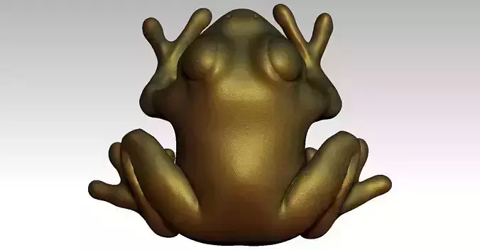 Frog 01 3D print model