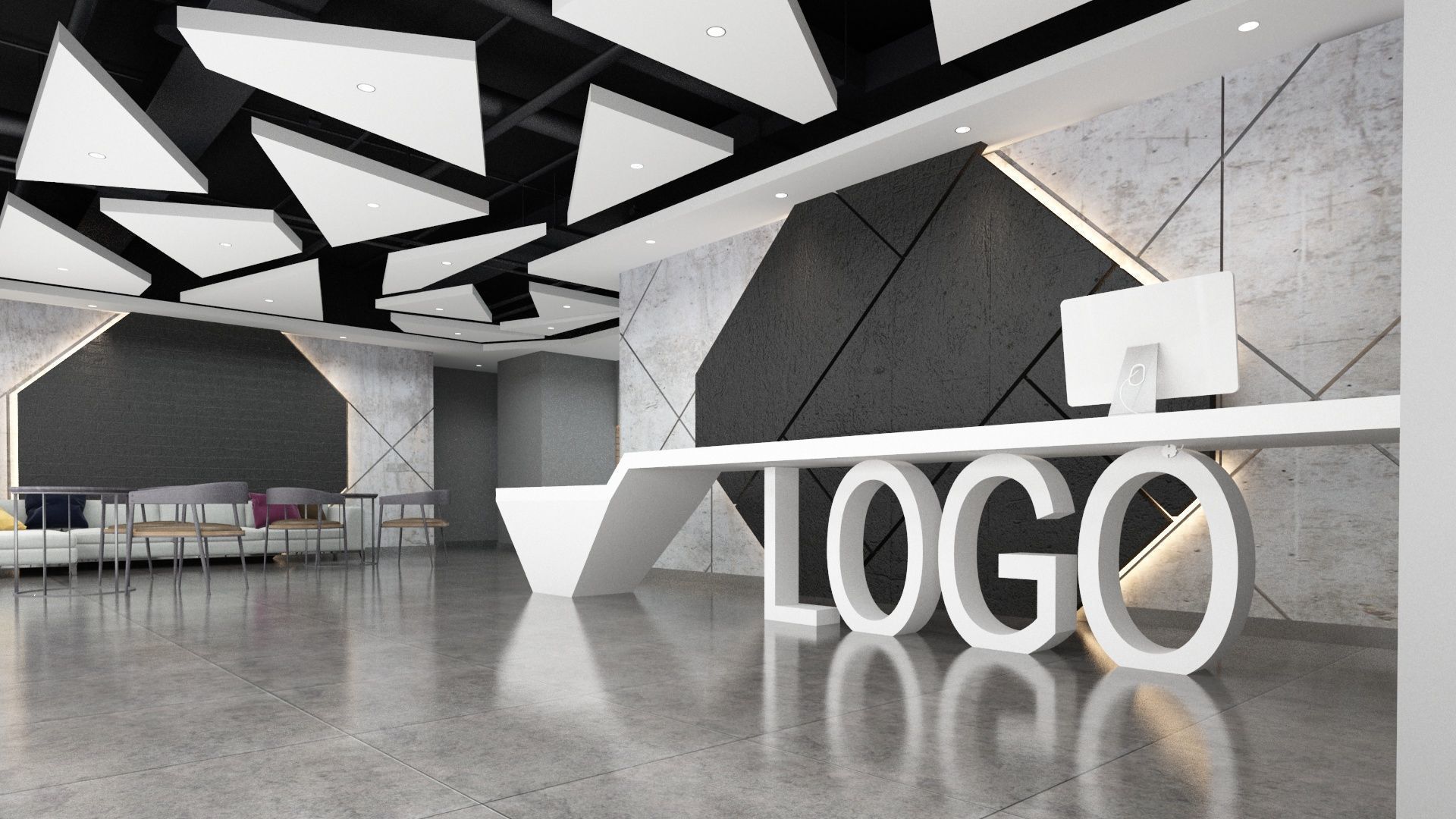 Dance Studio 3D model_13