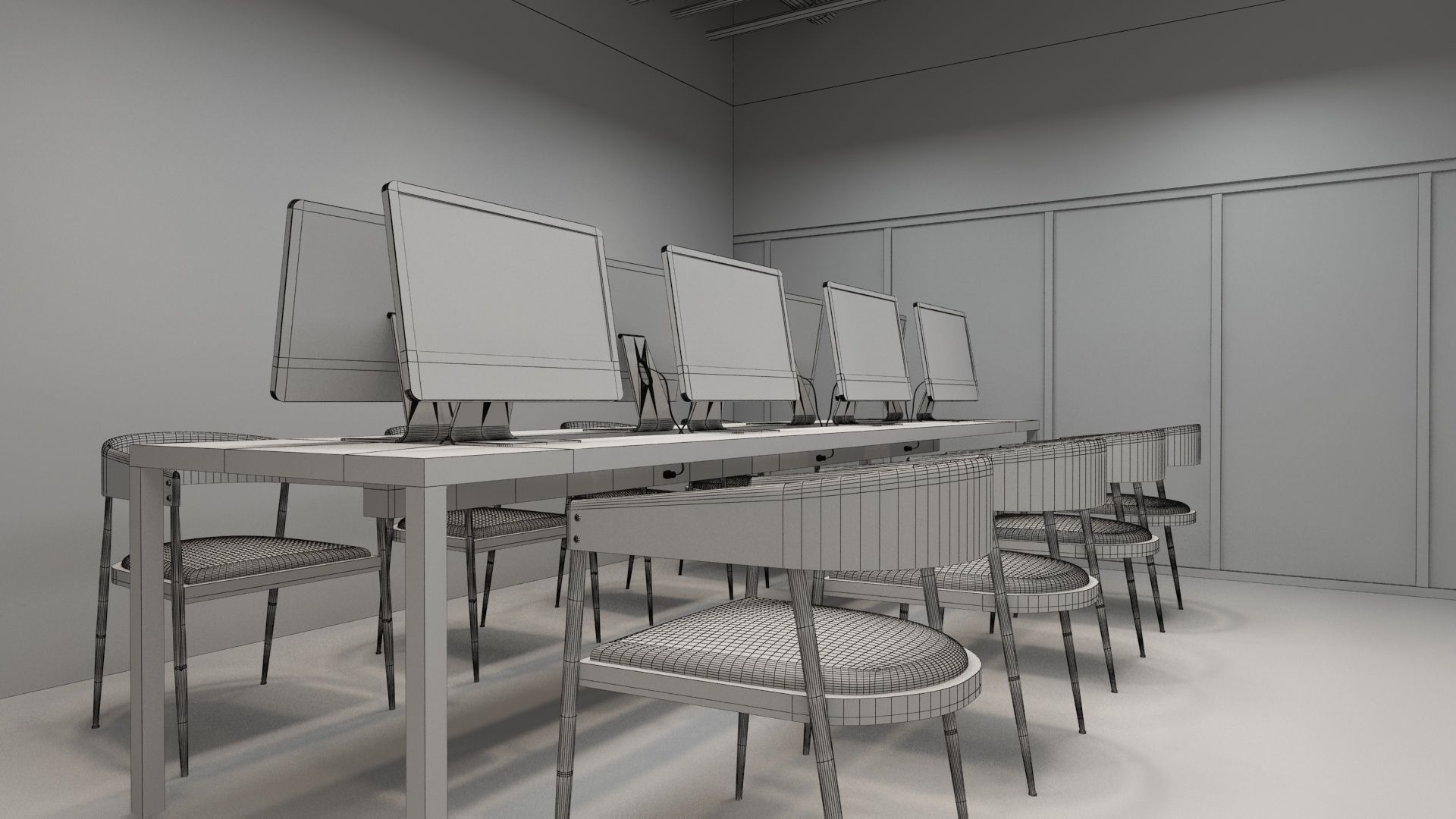 Dance Studio 3D model_19