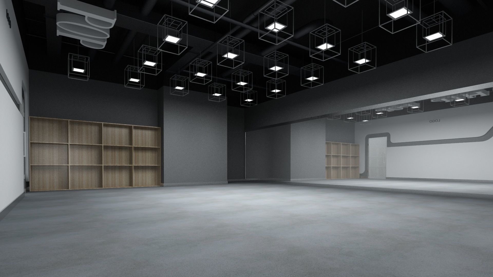 Dance Studio 3D model_5