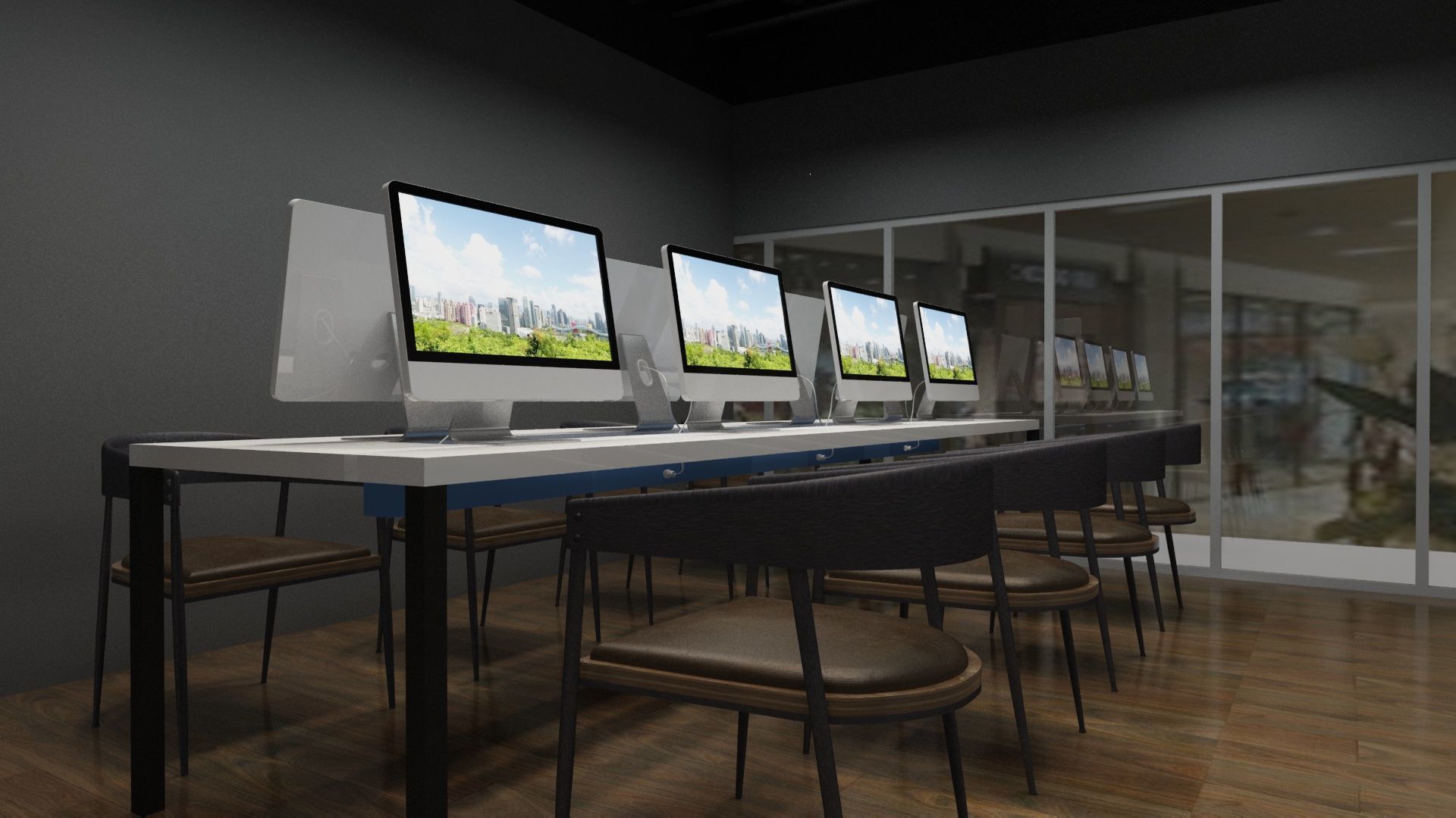 Dance Studio 3D model_18