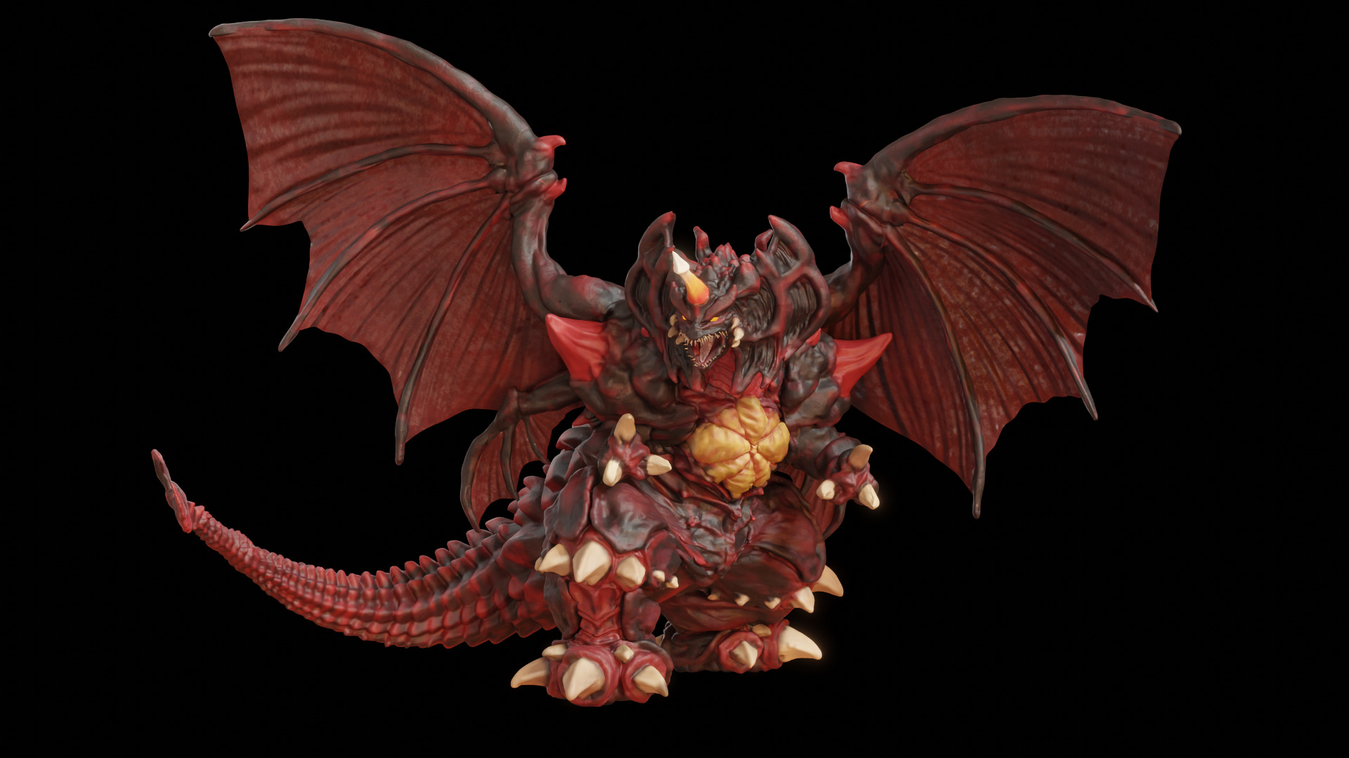 Destoroyah 3D print 3D print model_17