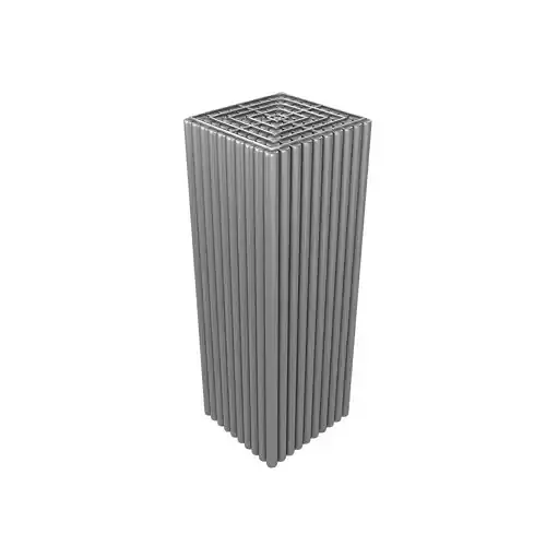 Enriched Uranium Rods v1 001 Low-poly 3D model