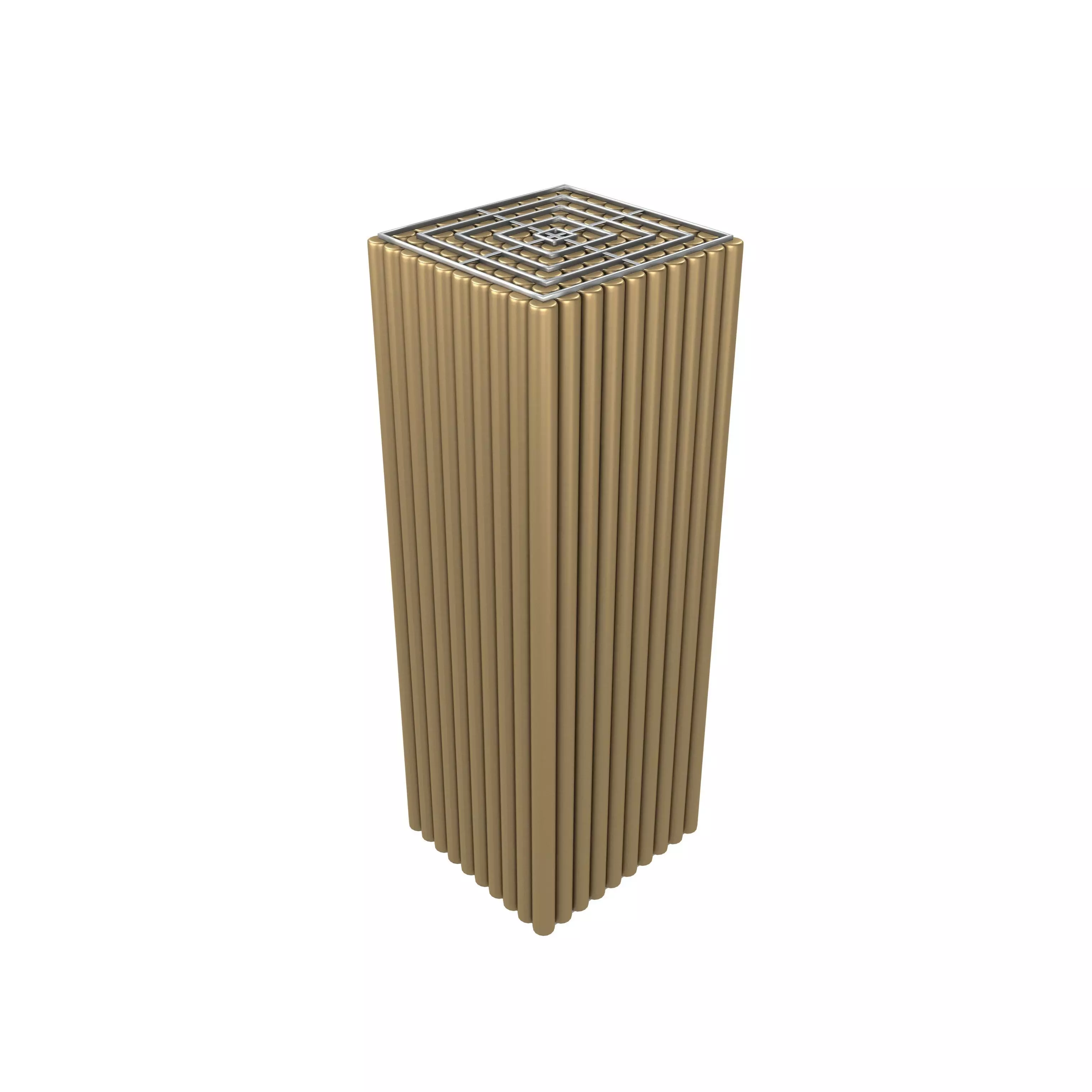Enriched Uranium Rods v1 002 Low-poly 3D model_0