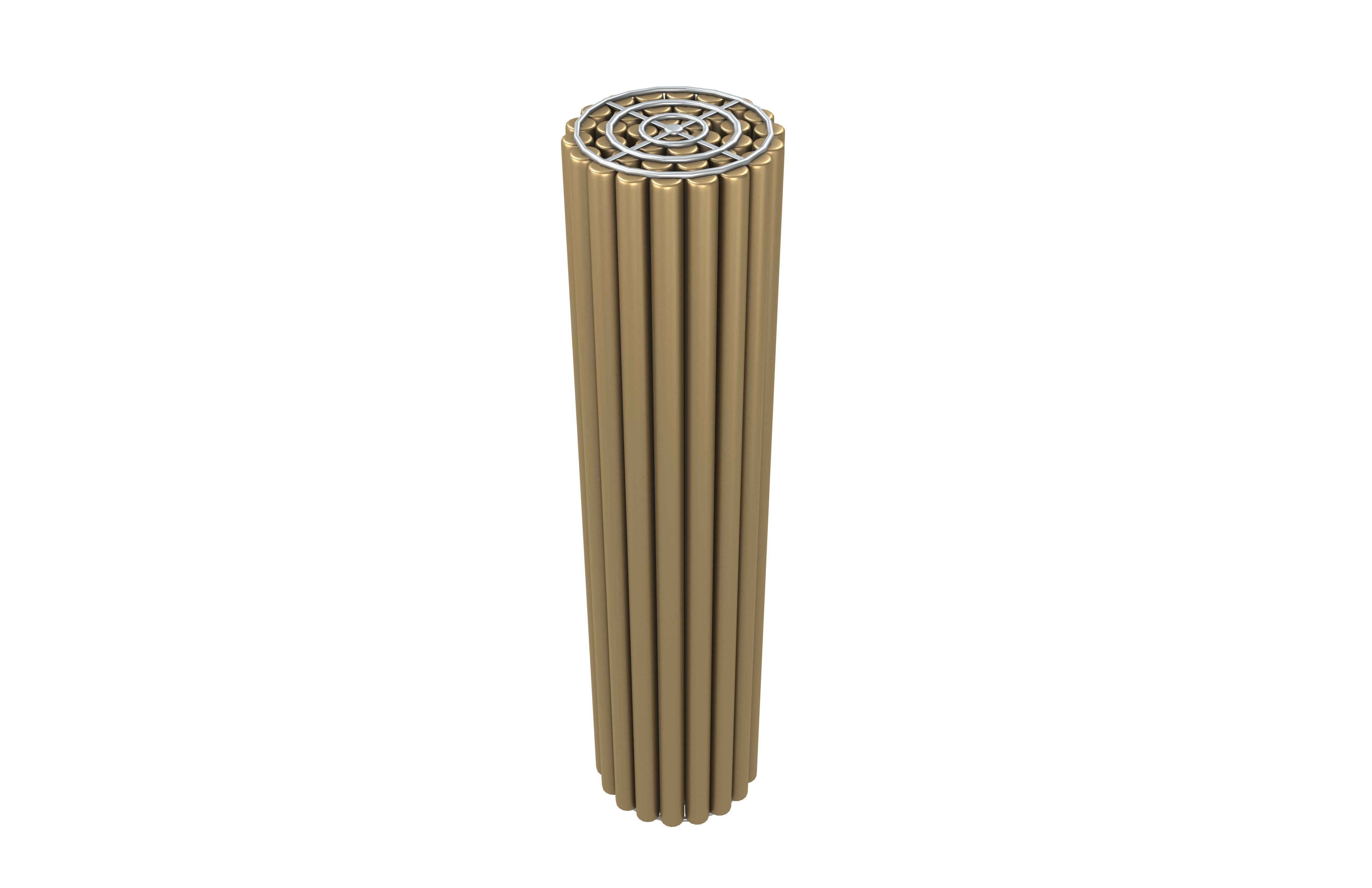 Enriched Uranium Rods v2 002 Low-poly 3D model_2