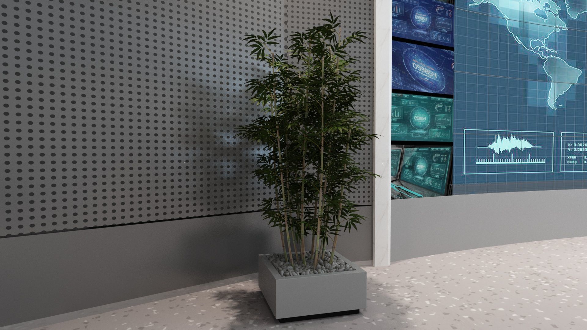 Data Monitoring Hub 3D model_5