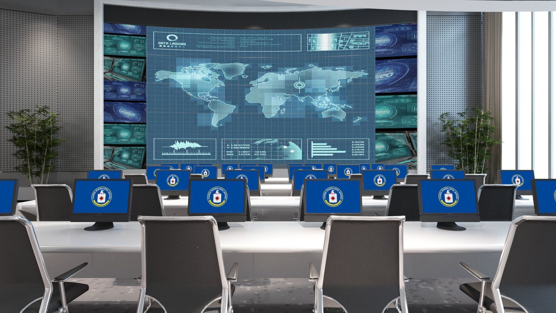 Data Monitoring Hub 3D model_2